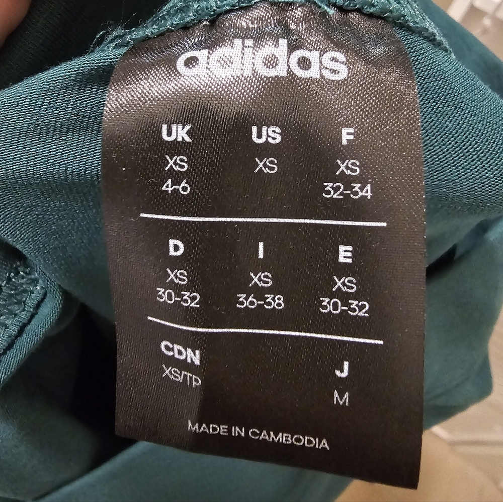 Adidas Performance Essentials Linear Leggings Gre… - image 15